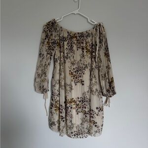 Aritzia Wilfred Floral Dress